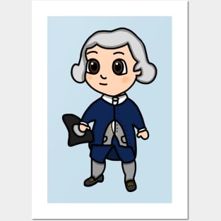 Chibi Joseph Warren (Small Print) Posters and Art